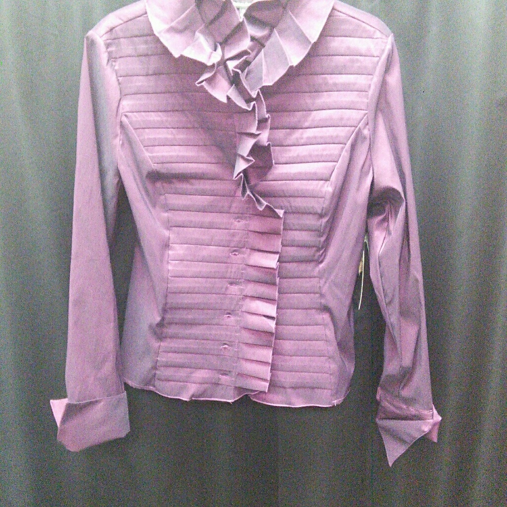 New Samuel dong sz meduim purple jacket